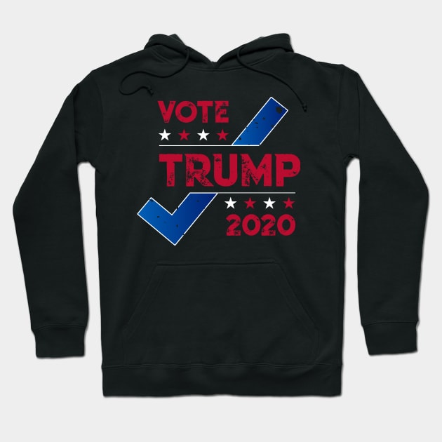 Trump 2020 Presidential Election Hoodie by Pummli